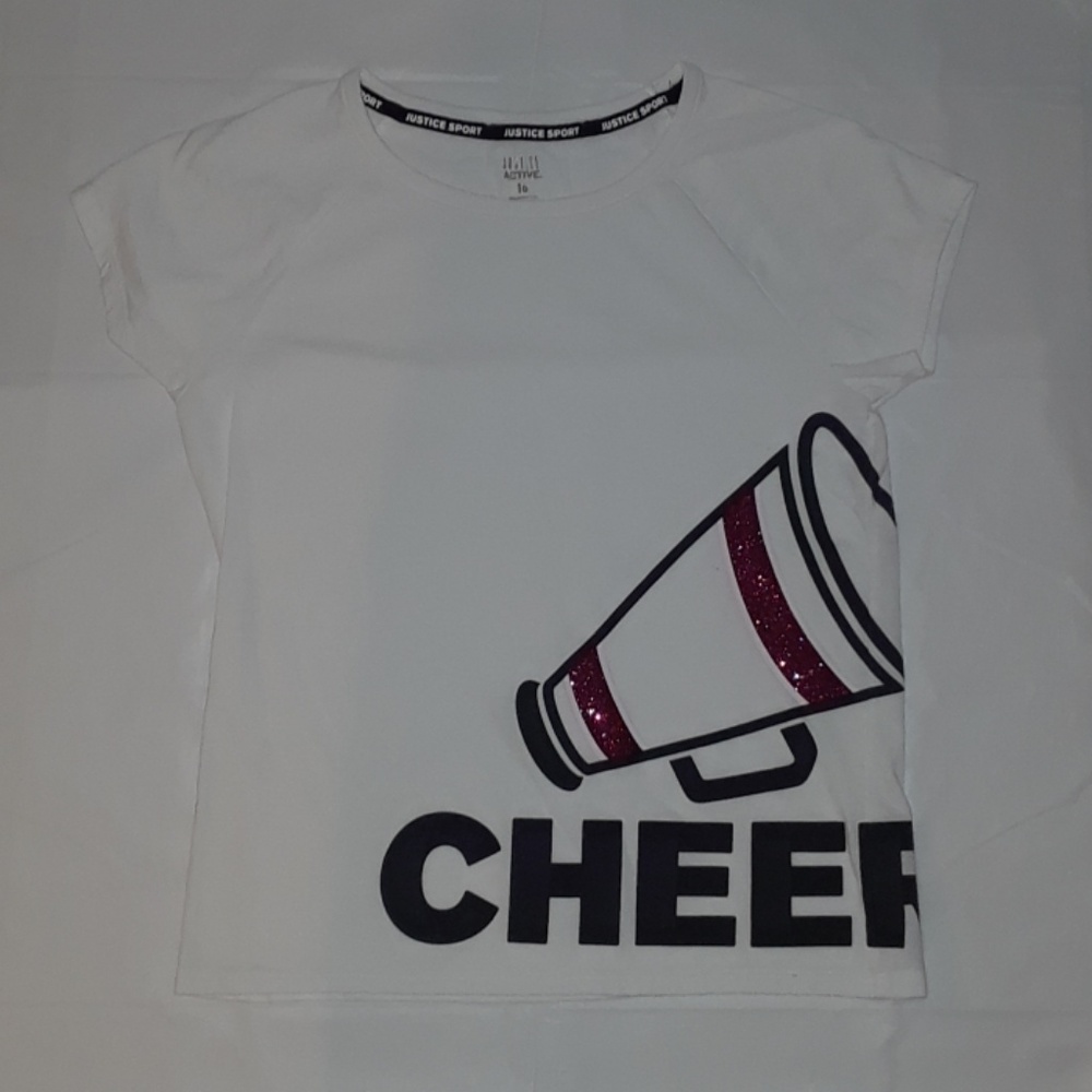 3/$10 Justice Cheer Shirt